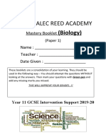 Alec Reed Academy: (Biology)