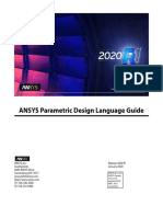 ANSYS Parametric Design Language Guide