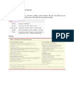 Pendekatan Diagnosis Trombositopenia