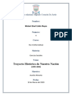 Trayecto Histórico de La Republica Dominicana