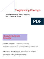 Unit VI Parallel Programming Concepts