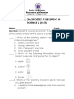 Science 2 (SSES) - Test Questionnaire