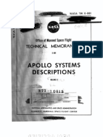 Apollo Systems Description Saturn Launch Vehicles