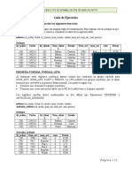 Ejercicios Normalización