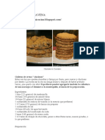 Galletas de Avena