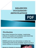 Balanced Occlusion CD 2