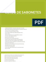 Curso Sabonetes Terapeuticos