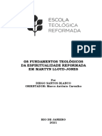 TCC - Os Fundamentos Teológicos Da Espiritualidade Reformada em Martyn Lloyd-Jones - Diego Santos Blanco