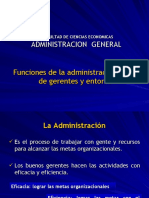 Funciones de La Administración, Tipos de Gerentes