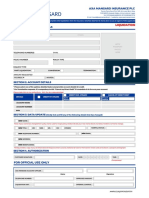 AXA Mansard Liquidation Form