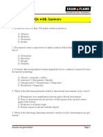 Petrology MCQs With Answer