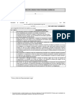 Formatos de Declaración Jurada para Compras Menores Iguales A 8 UIT