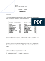 Calculating Profit - Extra Exercises