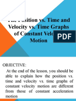 Position Time Graph