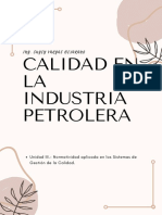 Calidad en La Industria Petrolera