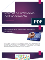 Sistemas de Información Del Conocimiento