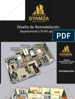 Distribucion Dpto 70m2