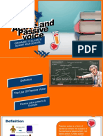 Active and Passive Voice