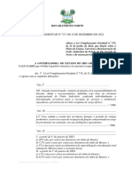 Lei Complementar #727, de 14 de Dezembro de 2022