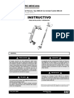 Instructivo de Cortacircuito Fusibles