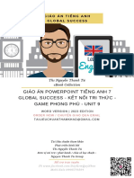 Giáo Án Powerpoint Tiếng Anh 7 Global Success - Kết Nối Tri Thức - Game Phong Phú - Unit 9