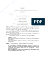 3667, Ley Reguladora de La Jurisdiccion Contencioso Administrativo