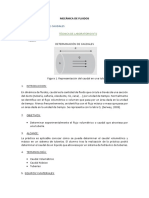 Práctica 4. Determinación de Caudales