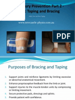 Athletic Taping and Bracing 2