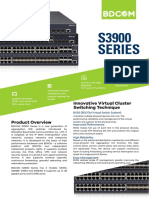 S3900 Series: Innovative Virtual Cluster Switching Technique