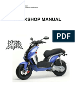 Peugeot Ludix Blaster 50cc-2T - Workshop Manual