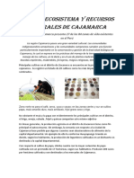 EL AGROECOSISTEMA Y RECURSOS NATURALES DE Cajamarca TAREA 3