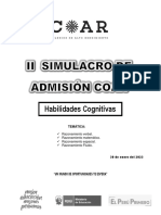 2do SIMULACRO COAR-2023 - FINAL