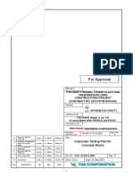 TB-18U-C-TOA-5003-R5 - Inspection Testing Plan For Concrete Works