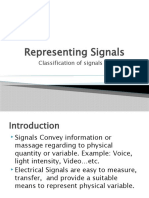 1.1 Classification of Signals