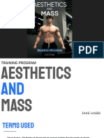 Aesthetics & Mass Training Program Bill Worchenterburg