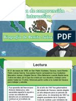 Lectura Comprensiva Vida de Benito Juarez