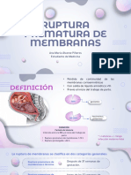 Ruptura Prematura de Membranas