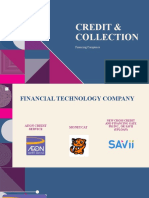 CREDIT & COLLECTION (FinTech)