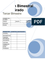 Examen 3er-Bimestre Sexto Grado