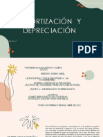 Exposicion Amortización Depreciacion