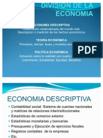 Introduccion A La Economia Division de La Economia