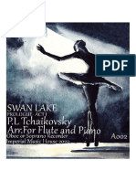 Swan Lake Prologue-Arr - For Flute and Piano