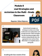 Group 4 Multigrade Module 8 and Module 9