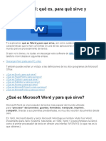 Información Clases de Word 2023 - Primer Período