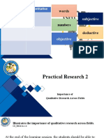 PR1-Importance of Quali Across Fields