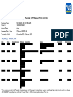 TNG Wallet Transaction History