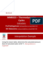 Lecture 4 - Steam Cycles