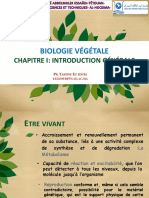 Biologie Végétal Chap1