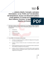 Test Gobierno Abierto y Transparencia