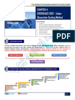 Chapter-4 Overheads Cost Under Absorption Costing Method